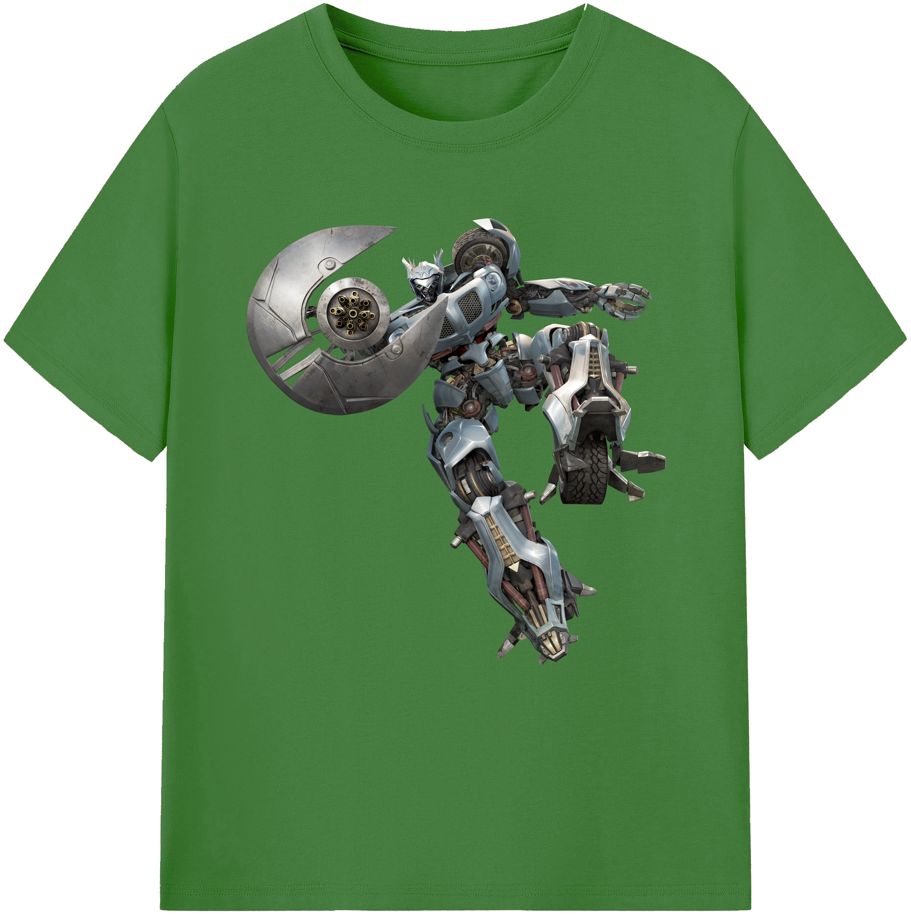 （画像用）  レディースカジュアルプリントTシャツ（綿100％）